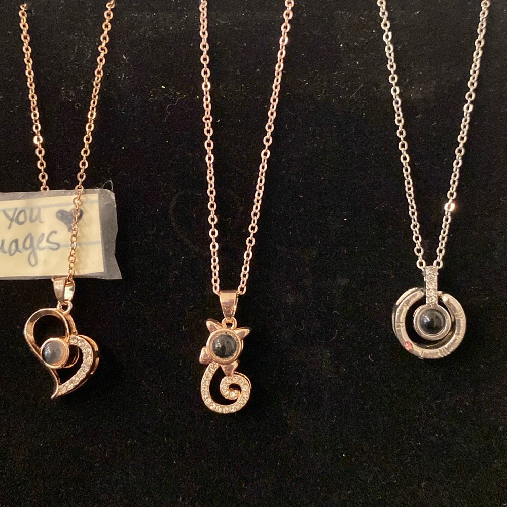 I LOVE YOU ❤️ Pendant Necklaces you choose
